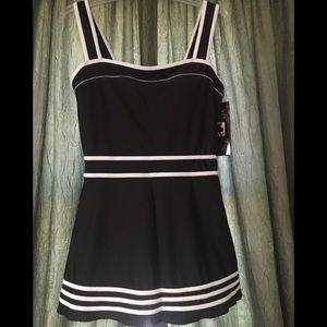 BNWT - Shore Shapes B/W swim dress - Size 14